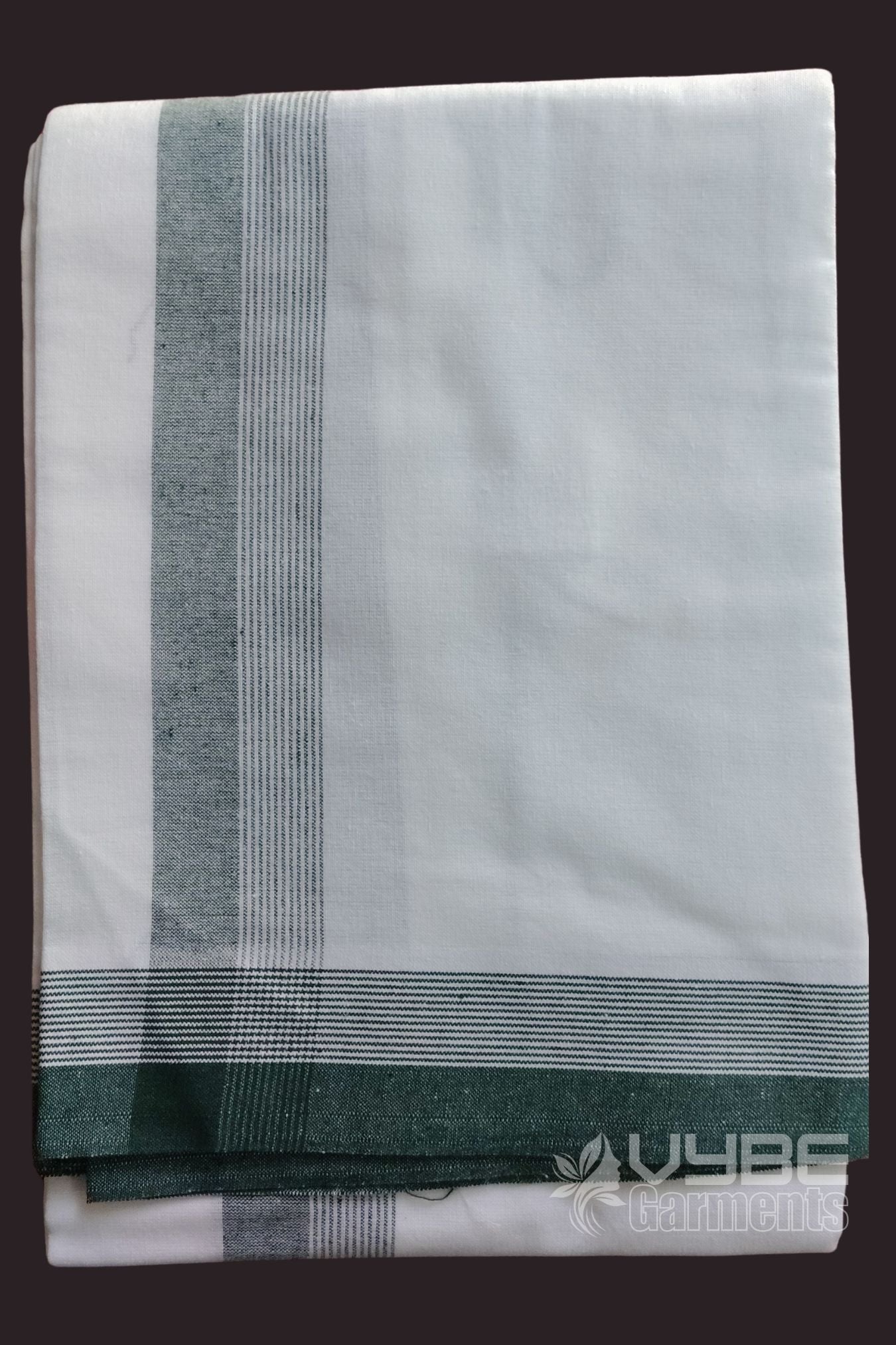 Cotton Single Dhoti with color border