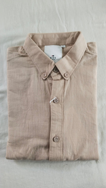Men’s Premium Linen-Cotton Blend Formal Shirt